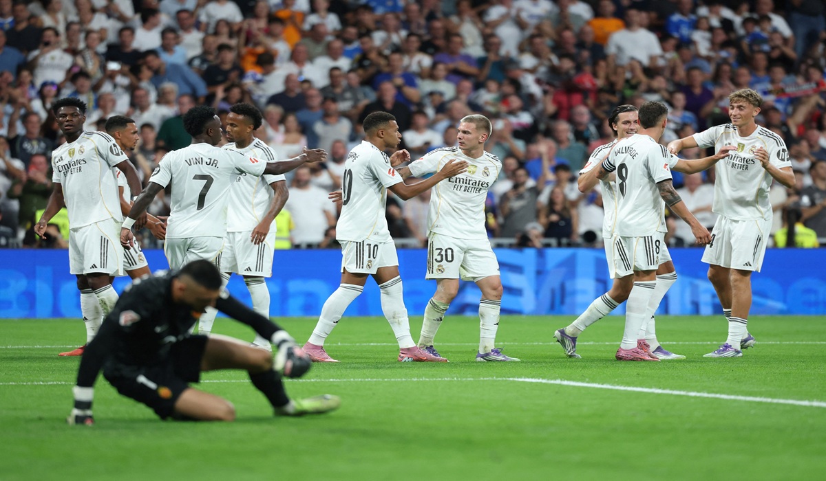 Real Madrid Balas Ketinggalan, Kalahkan Mallorca di Bernabeu