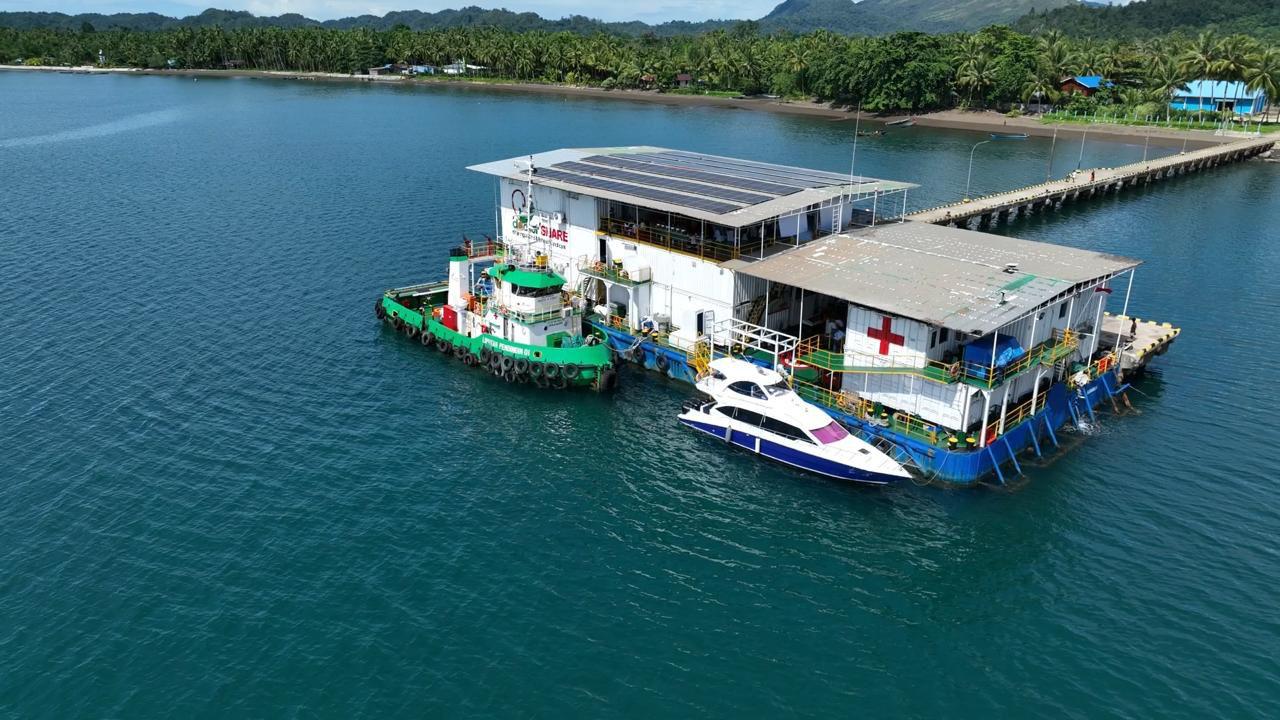 RS Kapal PIS dan doctorSHARE Bantu 4000 Pasien di Raja Ampat