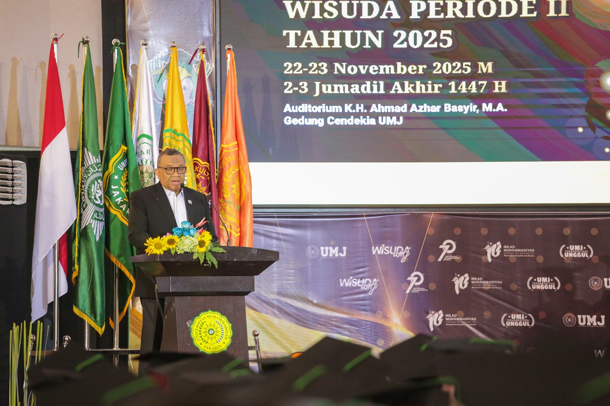 UMJ Wisuda 1.558 Lulusan Fokus pada Pendidikan Inklusif