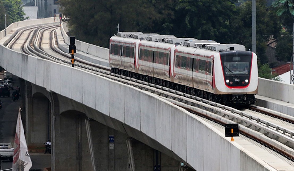 Tarif LRT Velodrome-Manggarai Hanya Rp8 Selama Sosialisasi