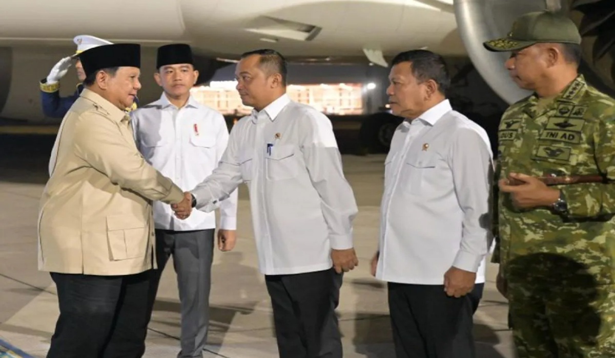Prabowo Kembali ke Tanah Air Setelah KTT BRICS 2026 di India