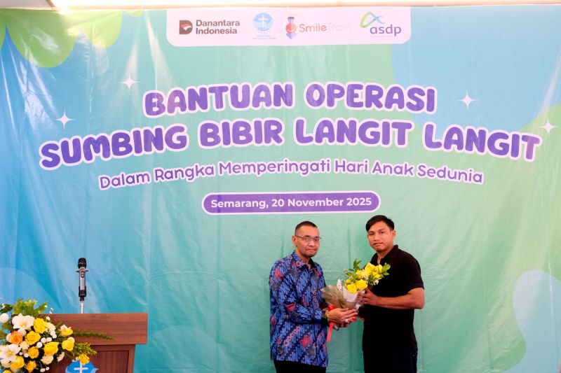 ASDP Berikan Bantuan Operasi Bibir Sumbing untuk 100 Anak