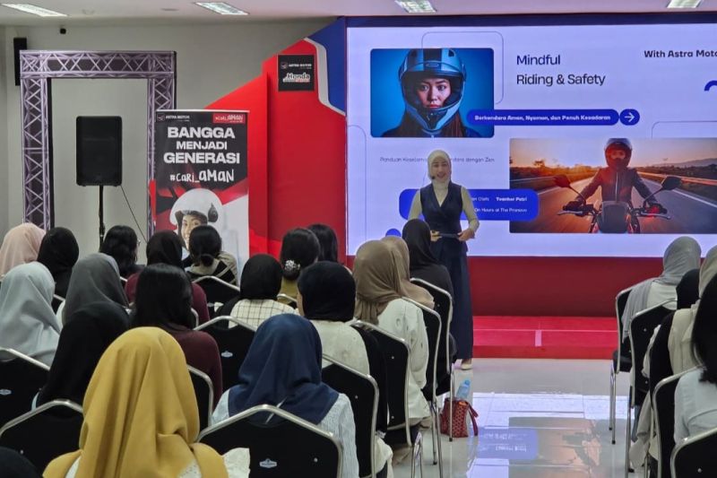 AHM Latih Wanita untuk Tingkatkan Keselamatan Berkendara