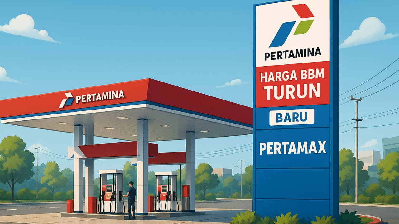 Harga BBM Resmi Turun, Pertamax Hampir Sentuh Rp 12.000/Liter