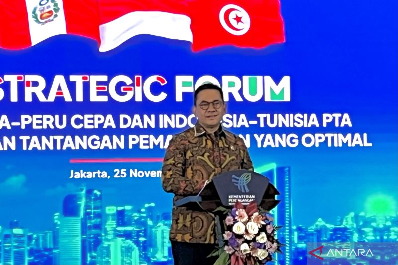 Perjanjian Dagang RI-Tunisia Ditargetkan Selesai Januari 2026