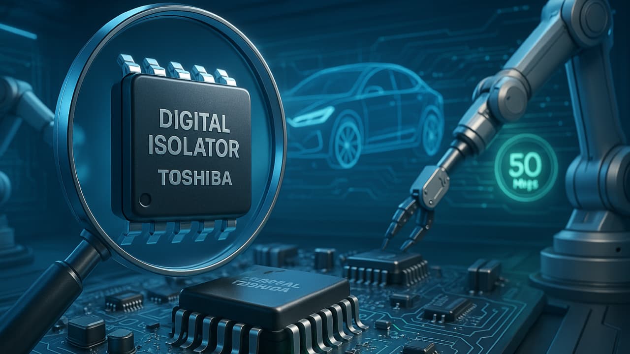 Isolator Digital Otomotif Toshiba Hadirkan Teknologi 50 Mbps Terbaru