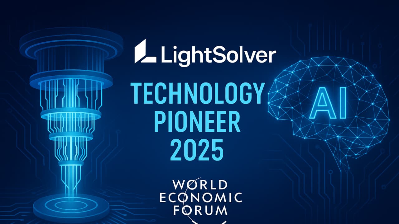 LightSolver Raih Gelar Technology Pioneer 2025 WEF