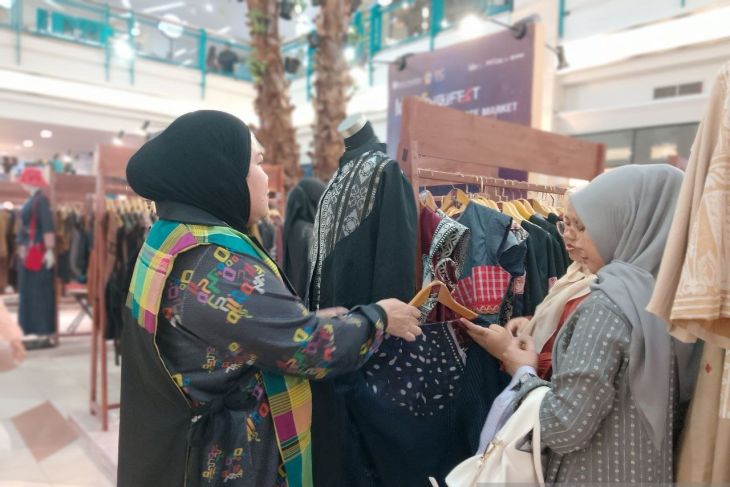 BI Sulsel Raih Transaksi Rp1,35 Miliar di Pasar Wastra Heritage