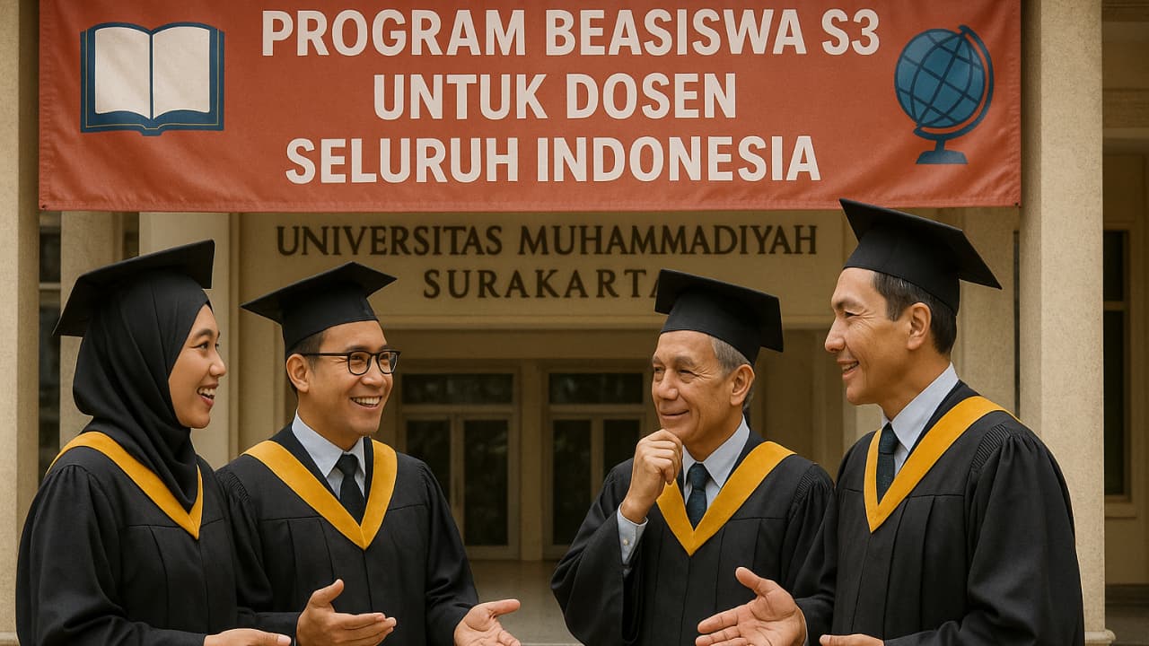 UMS Buka Beasiswa S3 untuk Dosen Seluruh Indonesia