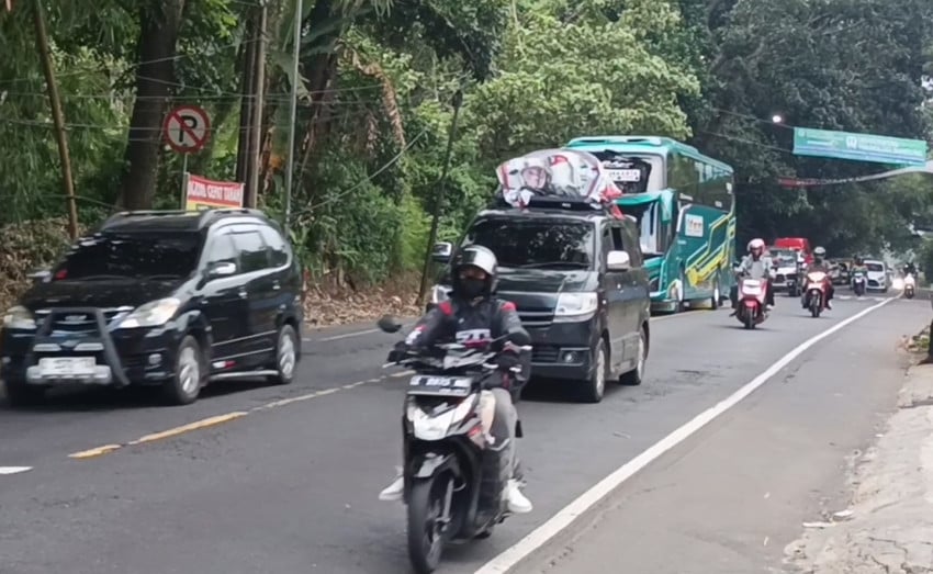 Arus Balik di Lingkar Gentong Lancar H+6 Lebaran 2026