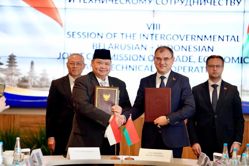 RI dan Belarus Sepakati Komitmen Bisnis Rp7 Triliun