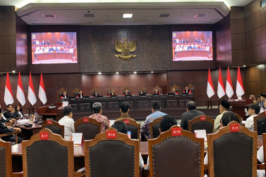 Dokumen Pendidikan Gibran Tak Ditampilkan di Sidang MK