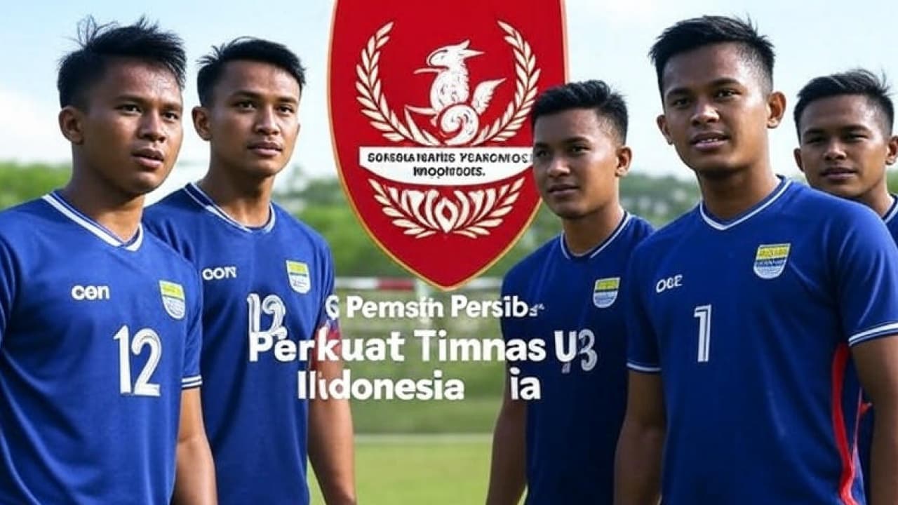 Lima Pemain Persib Bandung Perkuat Timnas U-23 untuk Piala AFF 2025