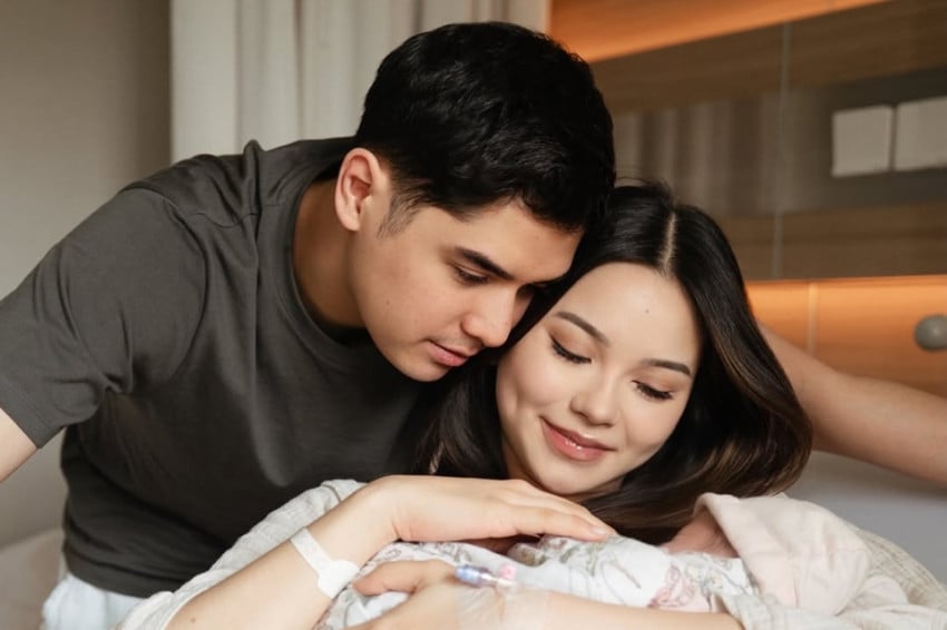 Alyssa Daguise dan Al Ghazali Sambut Anak Pertama Soleil