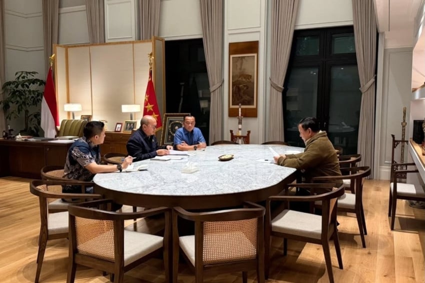Prabowo Temui Rosan Roeslani di Kertanegara Malam Ini